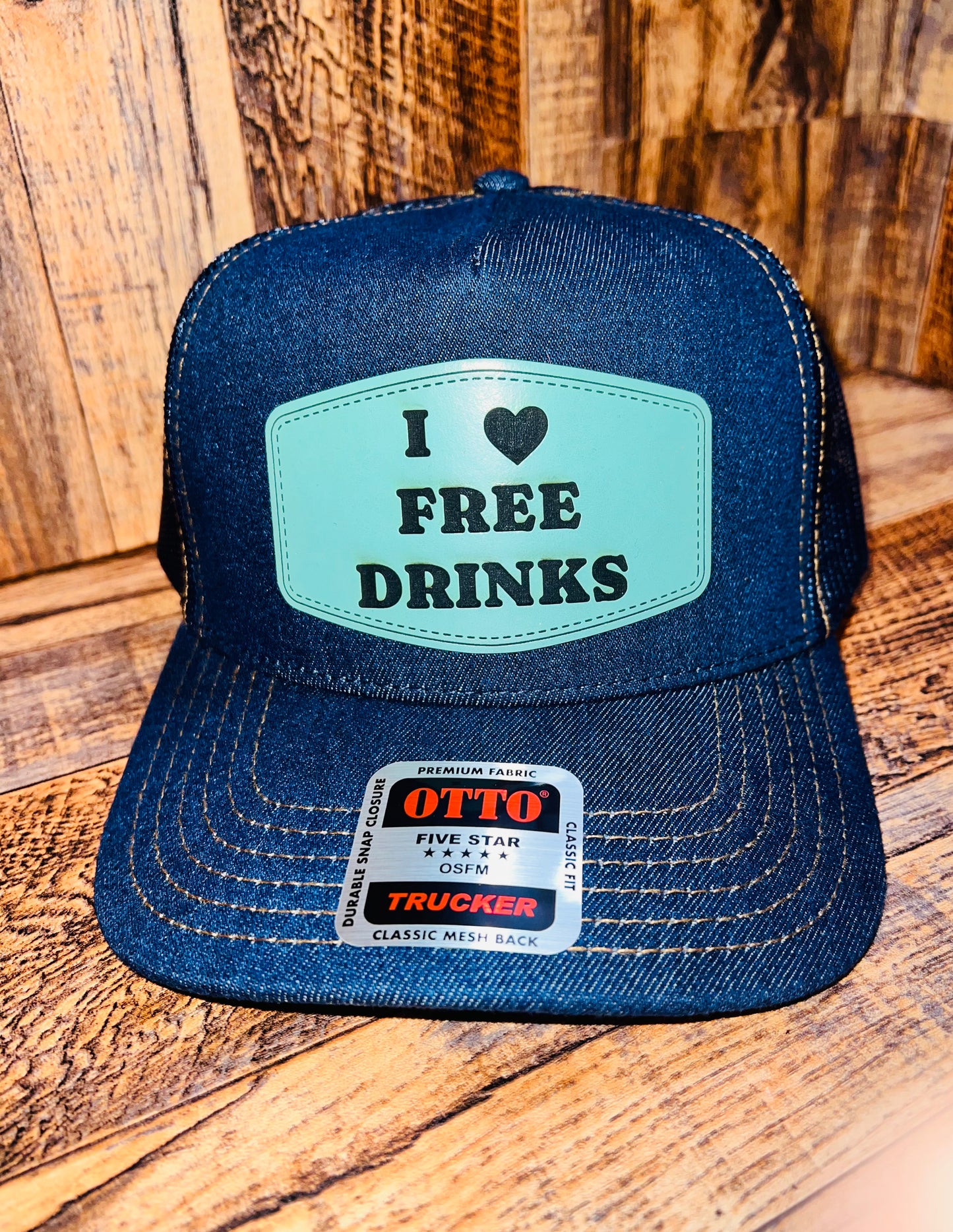 Denim Trucker Hat