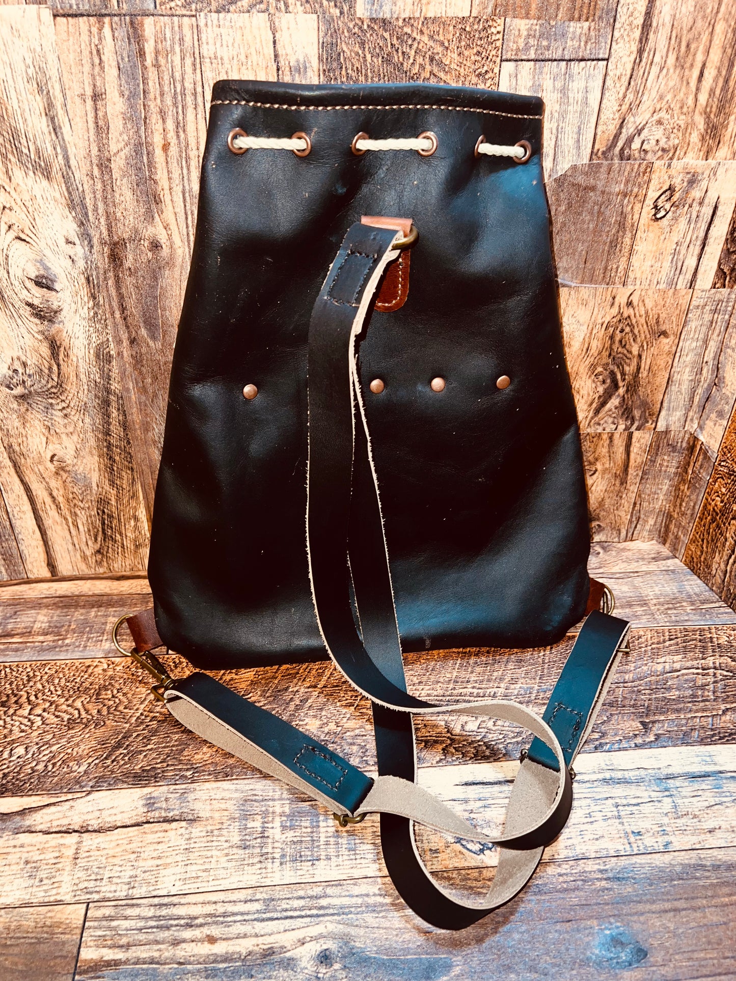 Leather Backpack