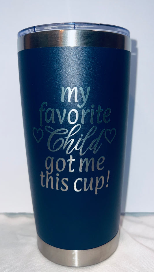 20 ounce insulated tumbler
