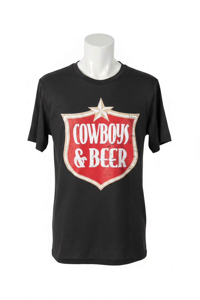 Cowboys & Beer T-shirt