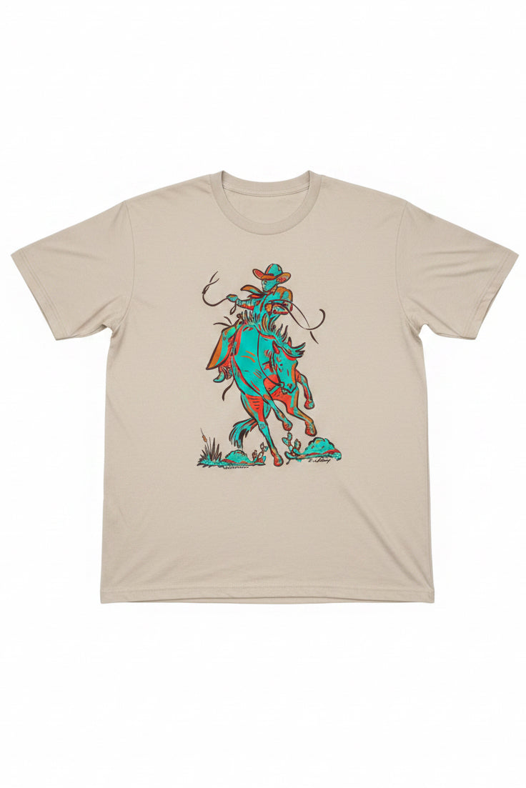 Sunset Cowboy T shirt