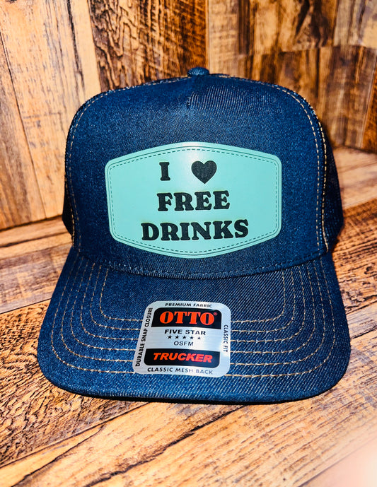 Denim Trucker Hat