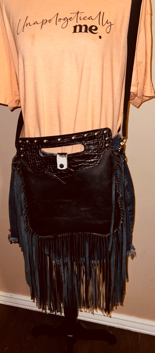 Black Crossbody Handbag