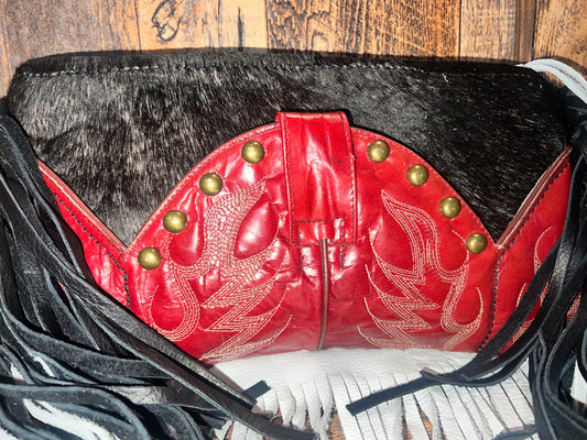 Red boot clutch
