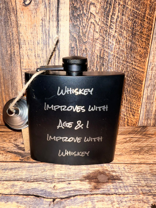 6oz Flask with Funnel