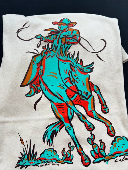 Sunset Cowboy T shirt