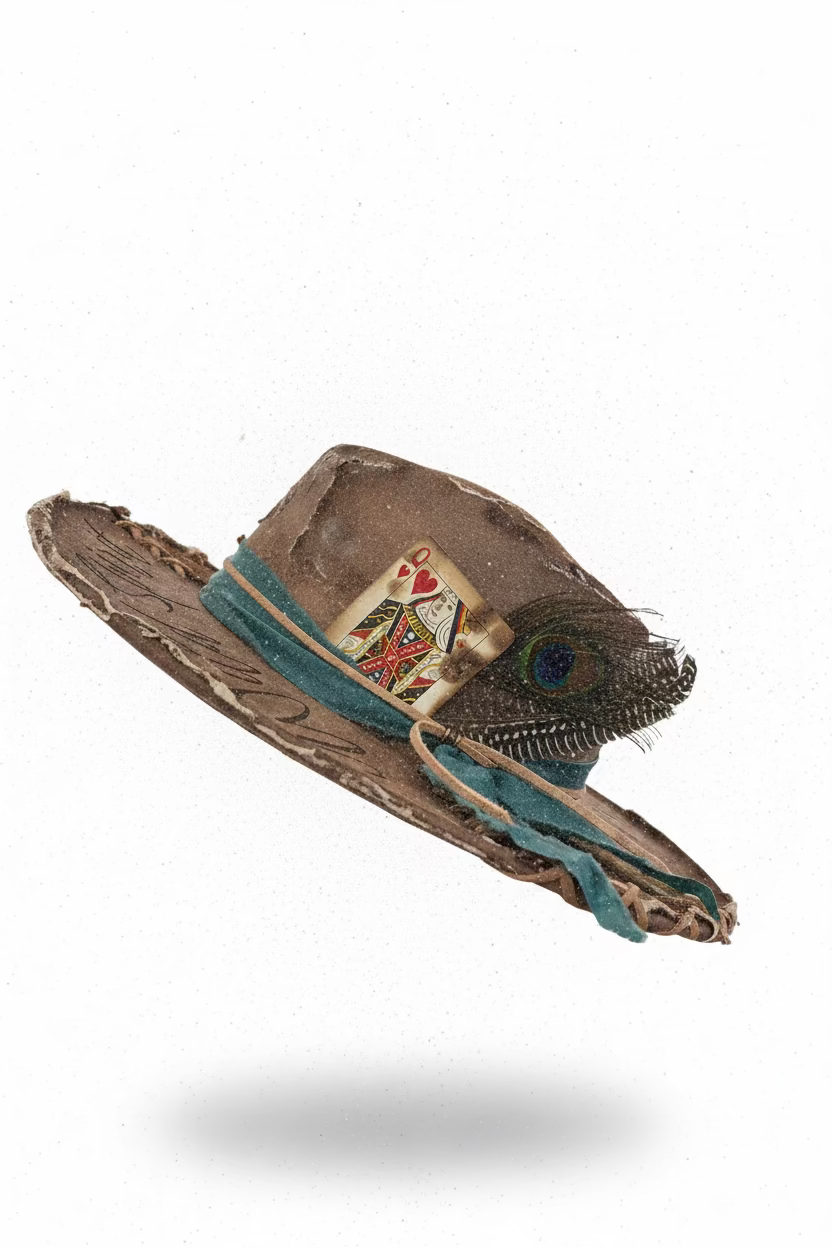 Engraved Suede Hat